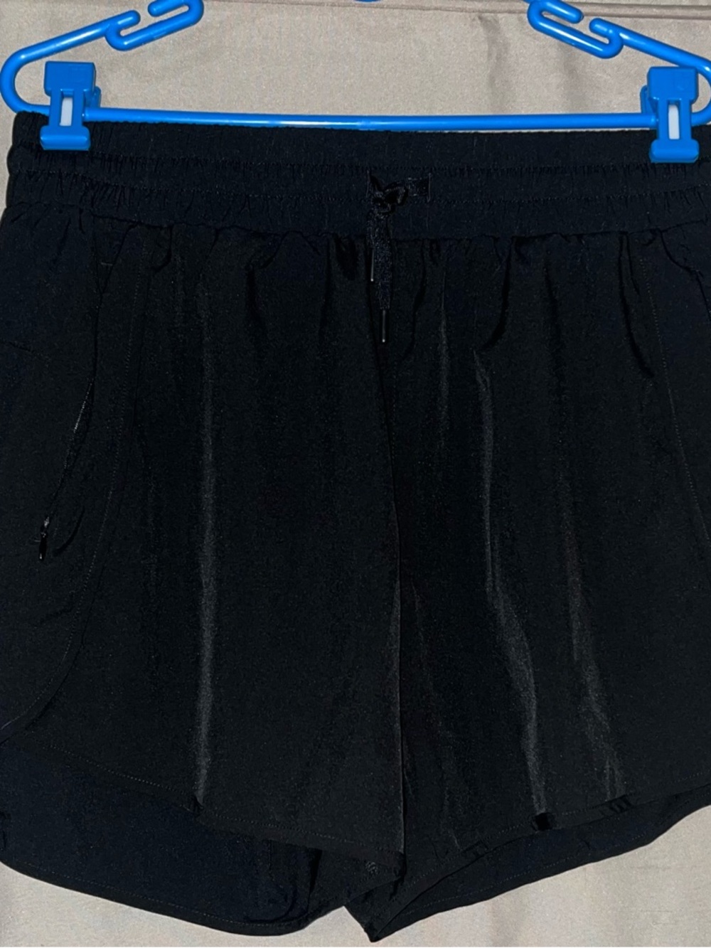 Women’s Black Athletic Shorts - Classic Fit